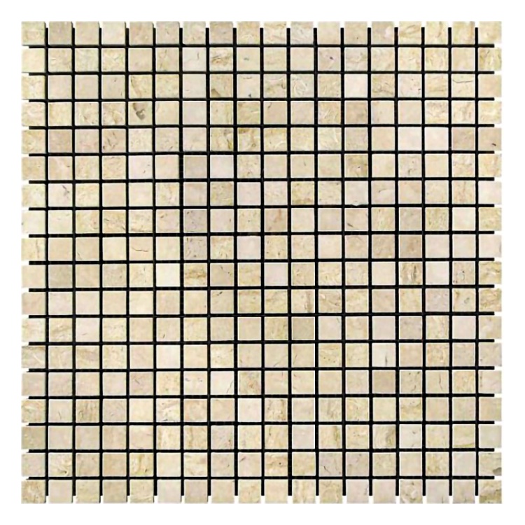 Мозаїка з мармуру Полірована МКР-4П (15x15) Beige Mix