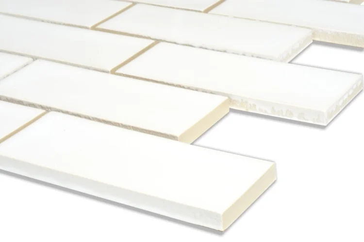 Мозаїка керамічна Kotto Ceramica BRICK B 6024 White 300x300х9 (48х124) 0,075 м2