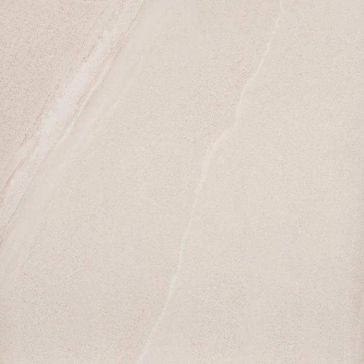 Ступенька из керамогранита Zeus Ceramica Calcare White SZRXCL0BRNQ Эко 600х300х9,2 мм бежевая, под камень, матовая, с противоскользящими прорезями
