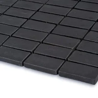 Мозаїка з керамограніту Kotto Ceramica MI7 23460106C Nero 300 x 300 х 7 (прямокутник 23 x 46)