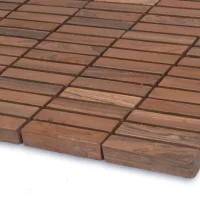 Мозаїка з керамограніту Kotto Ceramica MI7 10500516C Noce 300 x 300 х 10 (прямокутник 10 x 50)