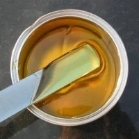 Клей полиэфирный Tenax Liquido trasparente прозрачно-медовый 4 л жидкий для ремонта и шпатлевки камня