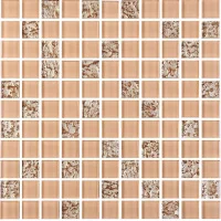 Мозаика керамическая Kotto Ceramica GM 8003 C2 Beige gold S1/Beige white/  300 х 300 х 8   ( 25 х 25 )