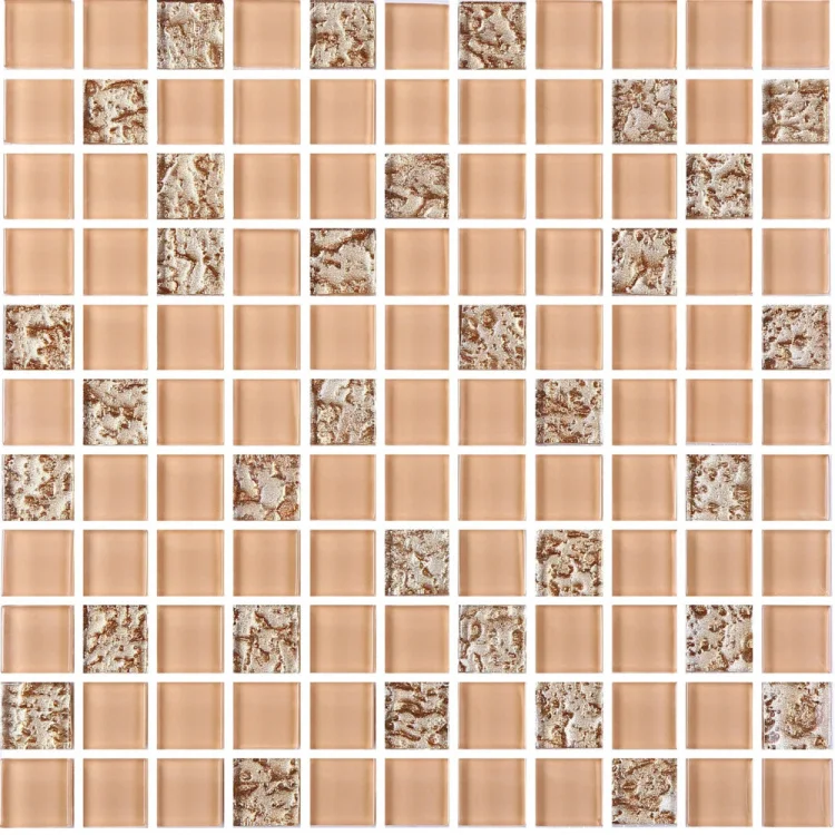 Мозаика керамическая Kotto Ceramica GM 8003 C2 Beige gold S1/Beige white/  300 х 300 х 8   ( 25 х 25 )
