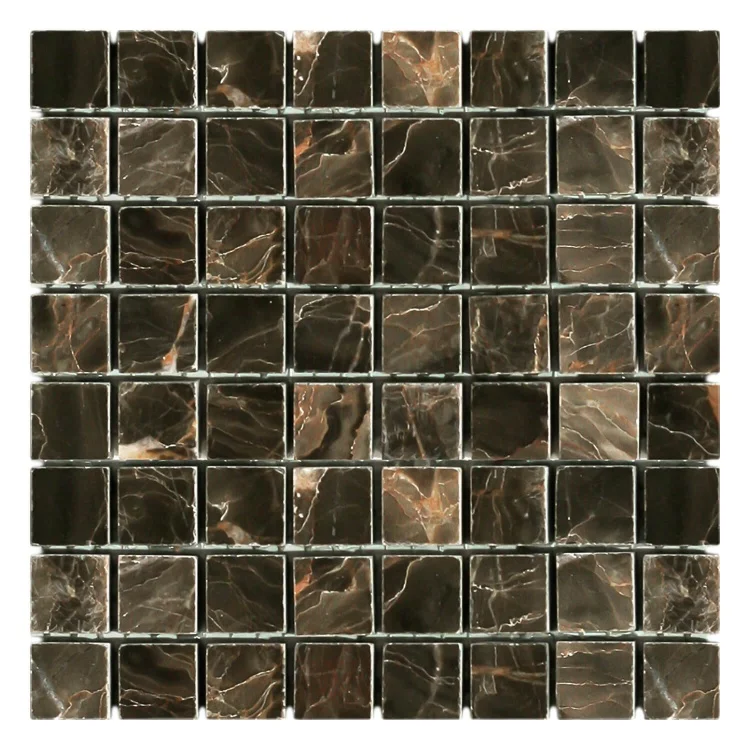 Мозаика Mozaico de Lux Stone C-MOS Sable Brown Pol