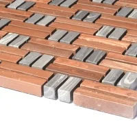 Мозаика из керамогранита Kotto Ceramica MI7 K9302 C2 Bucchero/Noce 300x300x10