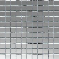 Мозаика стеклянная S-MOS Mirror 206 (206L) Mozaico De Lux