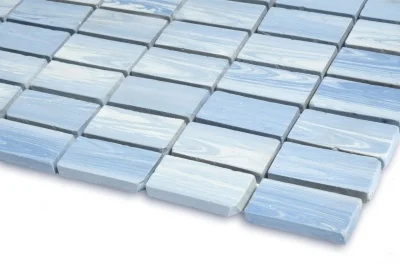 Мозаика из керамогранита Kotto Ceramica MI7 23460119C Lapislazzuli 300 x 300 х 7(прямоугольник 23 x 46)