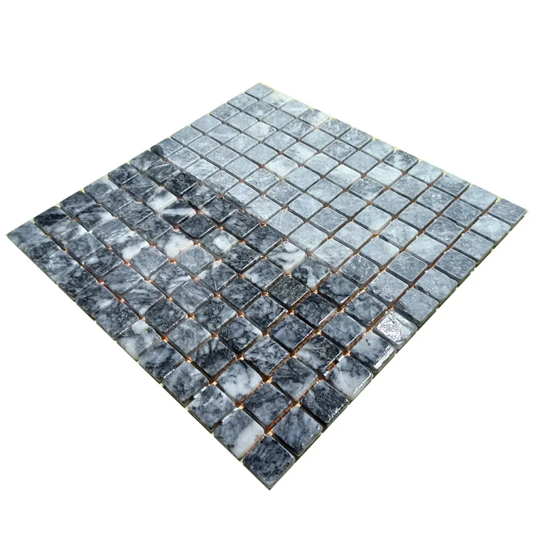 Мозаїка з мармуру Матова МКР-2СВ (23x23) Black