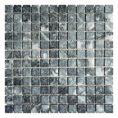 Мозаїка з мармуру Матова МКР-2СВ (23x23) Black