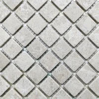 Мозаика из мрамора Матовая МКР-2СВ (23x23) Victoria Beige