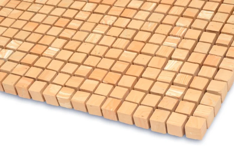 Мозаика из керамогранита Kotto Ceramica MI7 10100611C Dorato 300 x 300 х 10   ( кубик 10 x 10 )