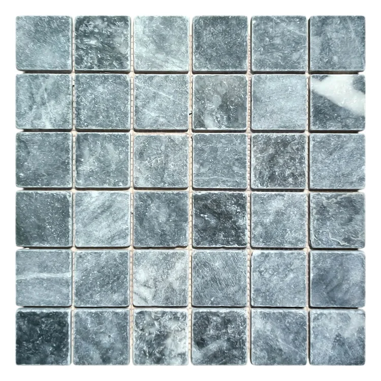Мозаика из мрамора Матовая МКР-3СВ (47x47) Black