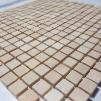 Мозаїка з мармуру Матова МКР-4СВ (15x15) Beige Mix
