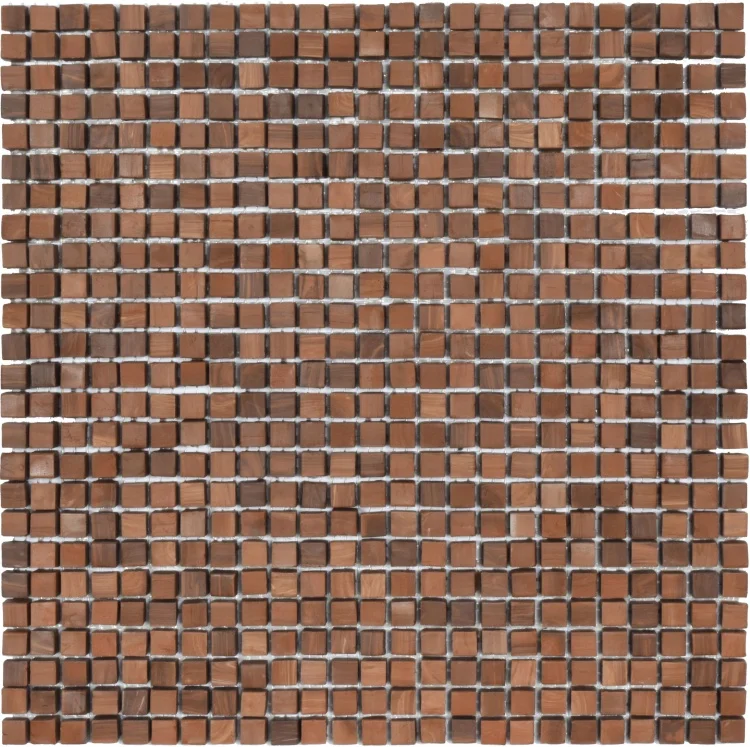Мозаика из керамогранита Kotto Ceramica MI7 10100616C Noce 300 x 300 х 10   ( кубик 10 x 10 )