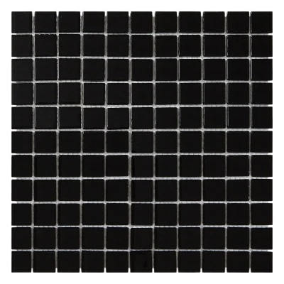 Мозаїка скляна V-MOS AA113 Black Mozaico De Lux