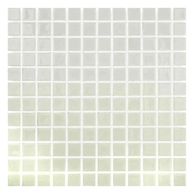 Мозаика 100 LISO BLANCO MALLA Vidrepur