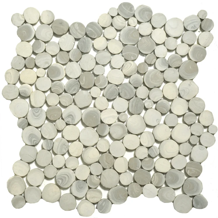 Мозаика из керамогранита Kotto Ceramica MI7 14300702C Grigio Freddo 300 x 300 х 10 (круг d 14-30)
