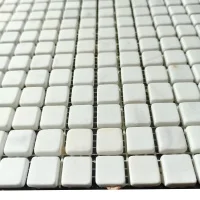 Мозаїка з мармуру Матова МКР-4СВ (15x15) Thassos