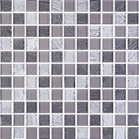 Мозаика керамическая Kotto Ceramica GM 8009 C3 Grey Dark/Grey m/Grey w S5  300 х 300 х 8   ( 25 х 25 )