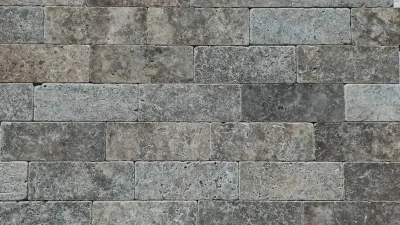 Плитка із травертину Silver Tumbled 1х7,5х20,3 см, сіра із зістареною поверхнею Антик Export