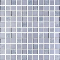 Мозаїка керамічна Kotto Ceramica GM 8010 C3 Silver grey brocade/Grey w/Grey mat 300 х 300 х 8 ( 25 х 25 )