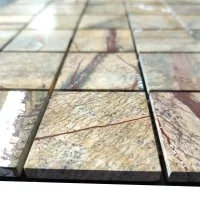 Мозаїка з мармуру Полірована МКР-3П (47x47) Bidasar Brown