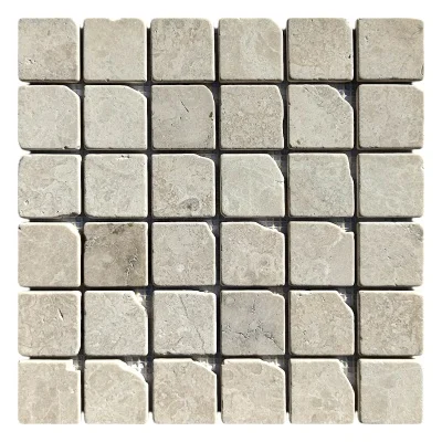 Мозаика из мрамора Матовая МКР-3СВА (47x47) Victoria Beige