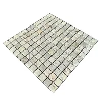 Мозаїка з мармуру Матова МКР-2СВА (23x23) Bidasar Green