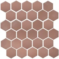 Мозаика керамическая Kotto Ceramica HEXAGON H 6011 Hot Pink 295 х 295 х 9