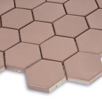 Мозаика керамическая Kotto Ceramica HEXAGON H 6011 Hot Pink 295 х 295 х 9
