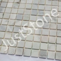 Мозаика из мрамора Матовая МКР-2СВ (23x23) White Mix