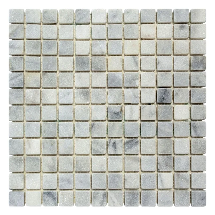Мозаика из мрамора Матовая МКР-2СВ (23x23) White Mix