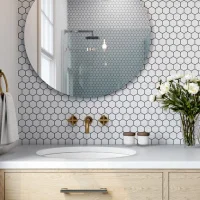 Мозаїка керамічна Kotto Ceramica HEXAGON H 6014 Light Grey 295 х 295 х 9