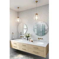 Мозаїка керамічна Kotto Ceramica HEXAGON H 6014 Light Grey 295 х 295 х 9
