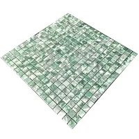 Мозаика из мрамора Полированная МКР-4П (15x15) Verde Guatemala
