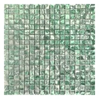 Мозаика из мрамора Полированная МКР-4П (15x15) Verde Guatemala