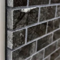 Мозаика из мрамора черная полированная МКР-11П 296