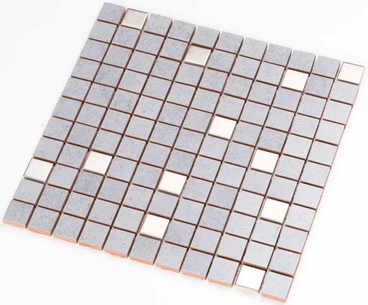 Мозаїка керамічна Kotto Ceramica СМ 3026 C2 grey/metal mat 300 х 300 х 8 ( 25 х 25 )