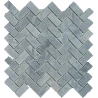 Мозаїка з мармуру Матова МКР-5СВ (47x23) Grey Mix