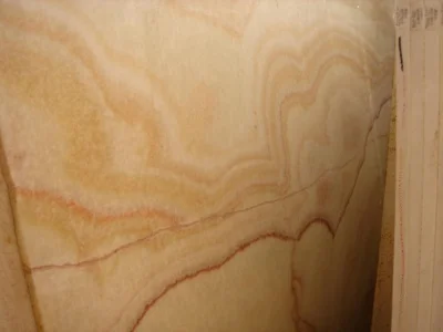 ONYX Yellow & Red, Слэб оникса (сляб) 20мм