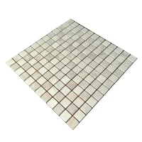 Мозаїка з мармуру Матова МКР-2СВ (23x23) Crema nova + Capuccino