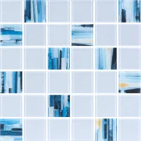 Мозаїка скляна Kotto Ceramica GMP 0848032 С2 print 36/ral 7047 300 x 300 х 8 ( 48 х 48 )