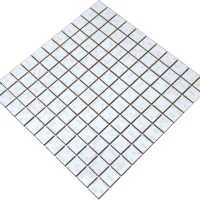 Мозаика декоративная Kotto Ceramica СМ 3038 С Pixel White  300 х 300 х 8   ( 25 х 25 )