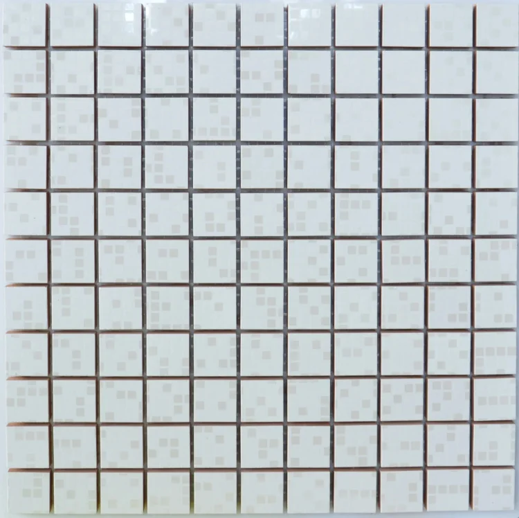 Мозаика декоративная Kotto Ceramica СМ 3038 С Pixel White  300 х 300 х 8   ( 25 х 25 )