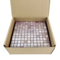 Мозаика стеклянная PINK SURFACE