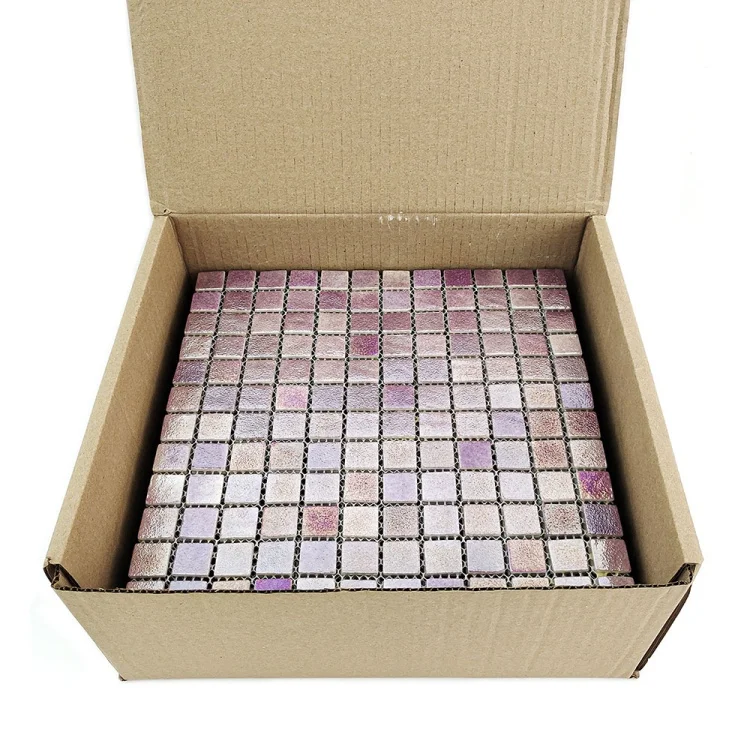 Мозаика стеклянная PINK SURFACE