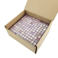 Мозаика стеклянная PINK SURFACE