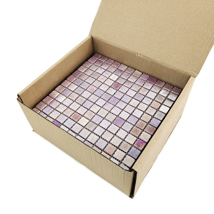 Мозаика стеклянная PINK SURFACE