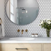 Мозаїка керамічна Kotto Ceramica HEXAGON H 6024 White 295 х 295 х 9